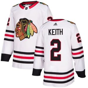 Damen Chicago Blackhawks Trikot Duncan Keith 2 Weiß Authentic